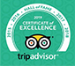 2019 tripadvisor certificate of excellence